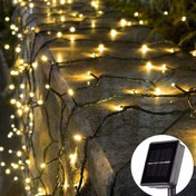 Resim Solar Siyah Kablo Bahçe Aydınlatması 