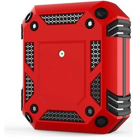 Resim Apple Uyumlu AirPods Kılıf Zore Airbag 15 Kılıf-Kırmızı Kırmızı 