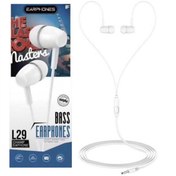 Resim mirora shopping L29 Platoon Bass Earphones Kulaklık Beyaz 