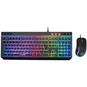 Resim Rampage Km-r57 Seraphıc Siyah Rgb Q Oyuncu Multmedıa Klavye Mouse 