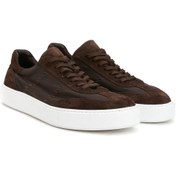 Resim Network Kahverengi Erkek Süet Sneaker 