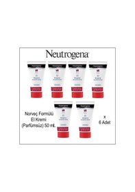 Resim Norveç Formülü El Kremi Parfümsüz 50 Ml. X 6 Adet 