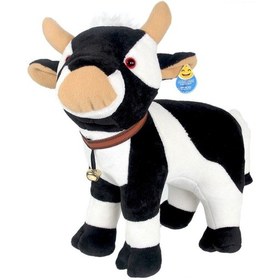 Resim Peluş Zilli İnek 40 Cm. 