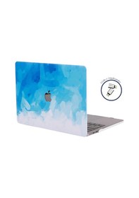 Resim Apple Uyumlu MacBook Air Kılıf 13.6 İnç M2-m3, Paint02 Touchıd'li Air M2-m3 A2681 A3113 İle Açık Mavi 