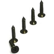 Resim Klips, Menteşe, Ayak Vidası 2,2x7,5mm Çelik - Siyah 100 Adet 