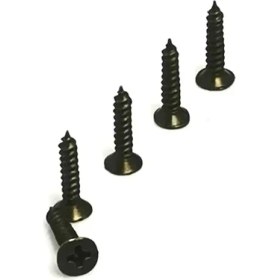 Resim Klips, Menteşe, Ayak Vidası 2,2x7,5mm Çelik - Siyah 100 Adet 