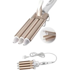 Resim Zero Land Zeroshop Wag Maşa Yeni Nesil Yüksek Isı Ayarlı Seramik Kaplama Saç Şekillendirici Doğal Bukle 