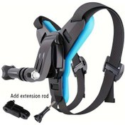Resim Motosiklet Kask Askısı Dağı Ön Çene Standı Tutucu Gopro Hero Djı Osmo Eylem With Extension Rod B With Extension Rod B 