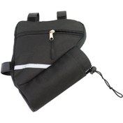 Resim Çerçeve Bisiklet Çantası Ön Boru Üçgen Kese Çantası Eyer Kese Bisiklet Aksesuarları Açık Hava Bisikleti İçin 2 Çok Renkli 