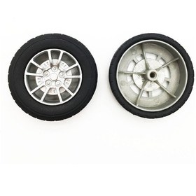 Resim Ece 46mm Tekerlek Deneyler Projeler için 4 Adet 