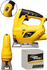 Resim Lieber German Teknoloji Bakır Sargılı 1200 W Professional Devir Ayarlı Dekupaj Bıçkı Testere Makinası 