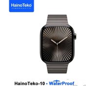 Resim Haino Teko Teko-10 Watch Ultra 10 Amoled Ekran 3 Kordonlu Akıllı Saat Siyah 