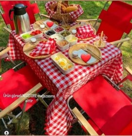 Resim Nisstore Piknik Seti (KIRMIZI) 