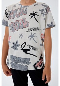 Resim Rolypoly Erkek Çocuk Gri Pijama Takım Rp3746-c-v1 