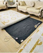 Resim ÖMSER HOT 100 X 200 Cm 2 M² Elektrikli Keçeli Halı Altı Isıtıcı Yerden Isıtma Floor Heating 