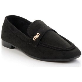 Resim Bambi Siyah Kadın Loafer Ayakkabı K01688011672 Siyah 