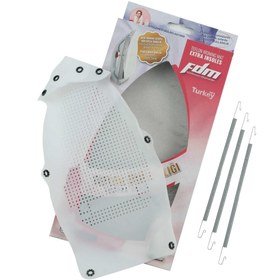 Resim Canderel Yanmaz Yapışmaz Ütü Altlığı Ütü Tabanlığı Teflon Silikon Ütü Altlığı 