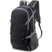 Resim Xindoker 40l Nylon Sırt Çantası: Katlanabilir, Ultra Hafif, Su Geçirmez - Kamp, Yürüyüş, Seyahat İçin Siyah Çok Renkli 