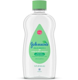 Resim Johnsons Aloe & Vitamin E Bebek Yağı 414ML 