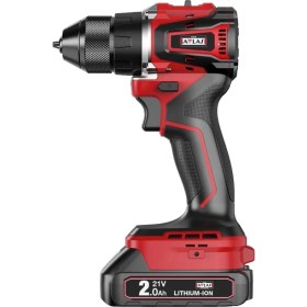 Resim Attlas Atlas ATBL 21 BLPD-202 C 21V 2x2.0Ah Çift Akülü Kömürsüz Darbeli Matkap 45 NM Tork - A0104173 