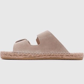 Resim Togo Kadın Espadril Terlik [060039], Bej Süet, 39 