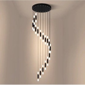 Resim A-4810-18 Yuvarlak Ledli Sarkıt Çok Renkli 