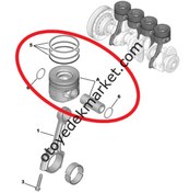 Resim Opel Astra (2022-2024) 1.5 Dizel Piston Takımı (Orijinal) 