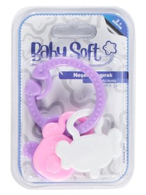 Resim Babysoft Neselı Cıngırak - Lila - Mor / Standart 