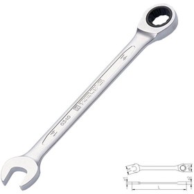 Resim INURA GLOBAL İzeltaş 0340 Cırcır Kombine Anahtar 18 mm 