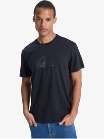 Resim Quiksilver Quıksılver Ev Comp Logo Erkek Anthracite - Solid T-shırt Eqyzt08182-11783 Siyah 