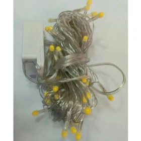 Resim 10M 100 LED Damla Uçlu LED Işık Gün Işığı Şeffaf Kablo 