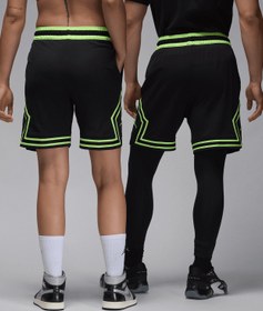 Resim Jordan Sport Dri-FIT Diamond Shorts - Siyah / 
