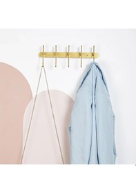 Resim Freya Gold Metal Dekoratif Duvar Askılığı Gold 