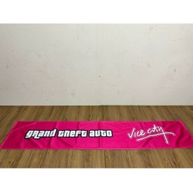 Resim KARA AUTO VİCE CITY TORPİDO Havlusu arkası pamuk iplik 