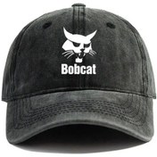 Resim Qianyi Bobcat Beyzbol Şapkası Erkek Kadın Ayarlanabilir Retro Açık Yaz Şapka Mz-287 Açık Gri Ayarlanabilir 