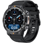 Resim Geeroyoo JZR-GY Max18 1.43" Amoled Kalp Ritmi Basıncı Uyku Takipçili 3Atm Spor Ve Bileklik Siyah Akıllı Saat (İthalatçı Garantili) 