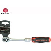 Resim Worldforce 72 Diş Uzatmalı Cırcır Kolu 1/4'' 
