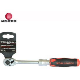 Resim Worldforce 72 Diş Uzatmalı Cırcır Kolu 1/4'' 