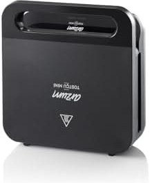 Resim Arzum AR2052 Tostçu Mini 750W Tost Makinesi 2 Dilim Kapasiteli, Siyah 