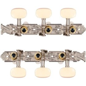 Resim Valencia Amh7001gd Akustik Gitar Kulağı 3+3 Set Gold 