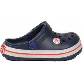 Resim Ayakmod Lacivert Eva Hafif Unisex Çocuk Sabo Terlik 214 F 