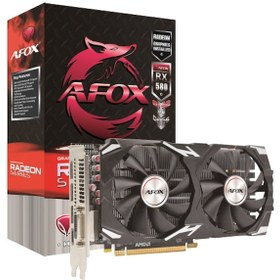 Resim Afox Radeon RX580 2048SP AFRX580-8192D5H3-V2 8gb Gddr5 256BIT DX12 Ekran Kartı 