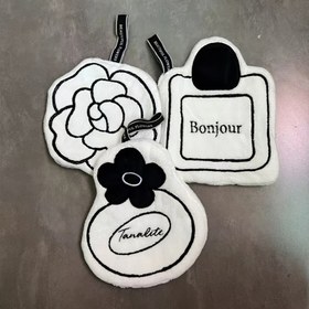 Resim 3 adet Fransız Süper Yumuşak Kameriya Asılı El Havlusu, Koral Peluş, Yüksek Emici, Yaygın Olmayan, Modern Geometrik Desen, Hiposensitif, Mutfak ve Banyo Dekoru için, Elde Yıkanabilir Yalnızca Bakım Talimatıyla 
