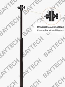 Resim Baytech Kumtel / UFO Yatay Isıtıcı Ayak Bağlantı Aparatı – Universal Uyumlu 