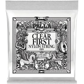 Resim Ernie Ball 1501 Ernesto Palla Şeffaf Naylon Tek Klasik Gitar Teli (Mi) 