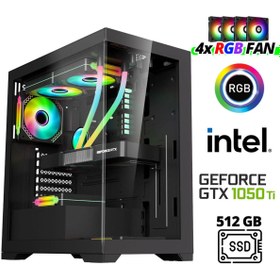 Resim XASER Xsr981 I5 4570 16gb Ram 512gb Ssd 4gb Gtx1050 Ti Ekran Kartı Masaüstü Oyuncu Bilgisayarı 