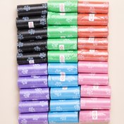 Resim 75 Paket saç tokası Baskılı Köpek Kaka Torbaları - Sızdırmaz, Dayanıklı Polietilen Kaka Torbaları Kolay Yırtma Tasarımı ile, 2.0kg Yük Kapasitesi - Çeşitli Renklerde (Mavi, Pembe, Mor, Yeşil, Turuncu) Açık Hava Pet Temizliği için Mükemmel, Eğlenceli Desenli Torbalar | Sızdırmaz Yapı 