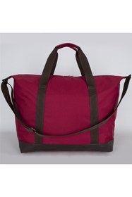 Resim Bagacar Unisex Bordo Omuz Askılı Spor Seyahat ve Plaj Çantası 