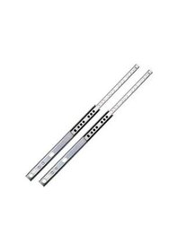 Resim Aletçantam 17mm Teleskopik İnce Çekmece Rayı - 40cm (2 parça set) Gri 