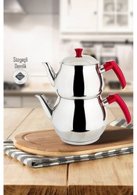 Resim Mini Boy Çelik Çaydanlık Çelik 